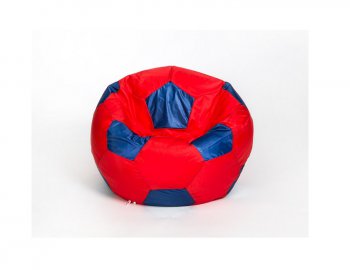 Кресло-мешок Мяч малый красно-синее в Новом Уренгое - novyy-urengoy.mebel-74.com | фото