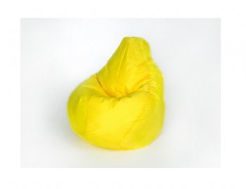 Кресло-мешок Груша большое желтое в Новом Уренгое - novyy-urengoy.mebel-74.com | фото