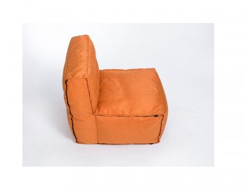 Модульное кресло Комфорт Колор прямое оранжевое в Новом Уренгое - novyy-urengoy.mebel-74.com | фото