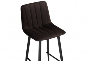 Барный стул Дани коричневый / черный в Новом Уренгое - novyy-urengoy.mebel-74.com | фото
