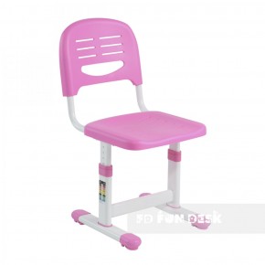 Комплект парта + стул трансформеры Cantare Pink в Новом Уренгое - novyy-urengoy.mebel-74.com | фото