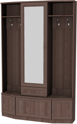 Шкаф для прихожей с зеркалом арт.600 в Новом Уренгое - novyy-urengoy.mebel-74.com | фото