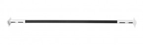 Турник раздвижной 1250-1500 цв. белый-черный FLEXTER PROFI в Новом Уренгое - novyy-urengoy.mebel-74.com | фото