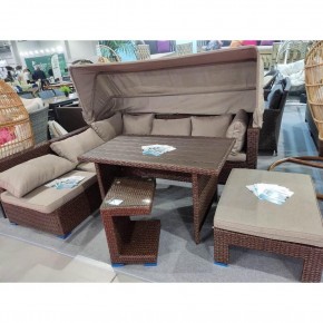 Комплект мебели с диваном AFM-320B-T320 Brown в Новом Уренгое - novyy-urengoy.mebel-74.com | фото
