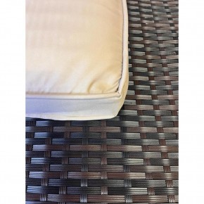 Комплект плетеной мебели  YR822Br Brown-Beige (подушка бежевая) в Новом Уренгое - novyy-urengoy.mebel-74.com | фото