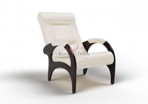 Кресло для отдыха Римини 19-К-КР (экокожа/венге) КРЕМ в Новом Уренгое - novyy-urengoy.mebel-74.com | фото