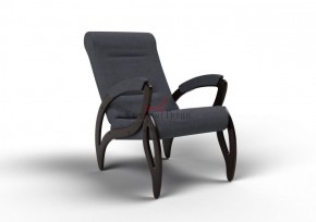 Кресло для отдыха Зельден 20-Т-ГР (ткань/венге) ГРАФИТ в Новом Уренгое - novyy-urengoy.mebel-74.com | фото