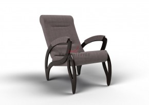Кресло для отдыха Зельден 20-Т-ГР (ткань/венге) ГРАФИТ в Новом Уренгое - novyy-urengoy.mebel-74.com | фото