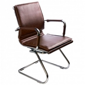 Кресло для посетителя Бюрократ CH-993-Low-V/Brown коричневый в Новом Уренгое - novyy-urengoy.mebel-74.com | фото