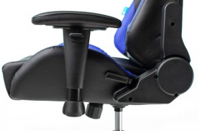 Кресло игровое Бюрократ VIKING 5 AERO BLUE черный/синий в Новом Уренгое - novyy-urengoy.mebel-74.com | фото