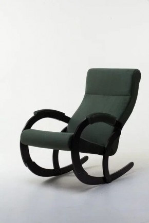 Кресло-качалка КОРСИКА 34-Т-AG (зеленый) в Новом Уренгое - novyy-urengoy.mebel-74.com | фото