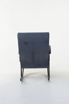 Кресло-качалка КОРСИКА 34-Т-AN (темно-синий) в Новом Уренгое - novyy-urengoy.mebel-74.com | фото