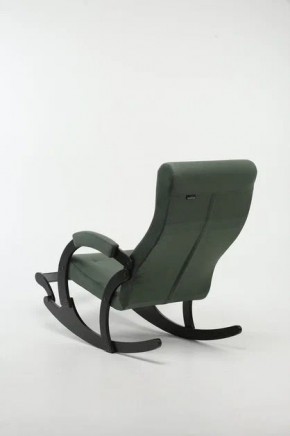 Кресло-качалка МАРСЕЛЬ 33-Т-AG (зеленый) в Новом Уренгое - novyy-urengoy.mebel-74.com | фото