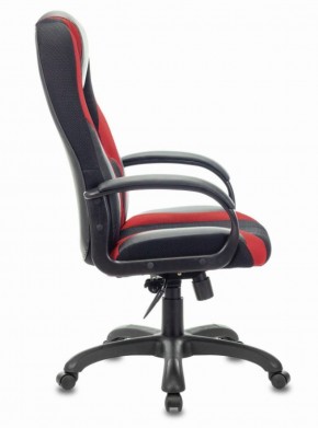 Кресло компьютерное BRABIX PREMIUM "Rapid GM-102" (экокожа/ткань, черное/красное) 532107 в Новом Уренгое - novyy-urengoy.mebel-74.com | фото