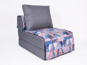 Кресло-кровать бескаркасное Харви (серый-сноу деним) в Новом Уренгое - novyy-urengoy.mebel-74.com | фото