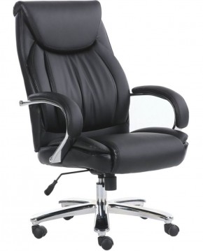 Кресло офисное BRABIX PREMIUM "Advance EX-575" (хром, экокожа, черное) 531825 в Новом Уренгое - novyy-urengoy.mebel-74.com | фото
