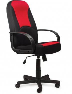 Кресло офисное BRABIX "City EX-512", ткань черная/красная, TW, 531408 в Новом Уренгое - novyy-urengoy.mebel-74.com | фото