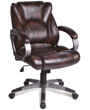 Кресло офисное BRABIX "Eldorado EX-504" (коричневое) 530875 в Новом Уренгое - novyy-urengoy.mebel-74.com | фото
