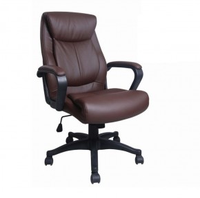 Кресло офисное BRABIX "Enter EX-511" (экокожа/коричневая) 531163 в Новом Уренгое - novyy-urengoy.mebel-74.com | фото