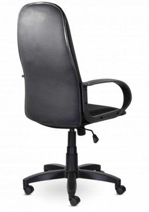 Кресло офисное BRABIX "Praktik EX-279" (ткань JP/кожзам, черное) 532019 в Новом Уренгое - novyy-urengoy.mebel-74.com | фото