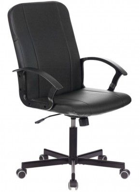 Кресло офисное BRABIX "Simple EX-521" (экокожа, черное) 532103 в Новом Уренгое - novyy-urengoy.mebel-74.com | фото
