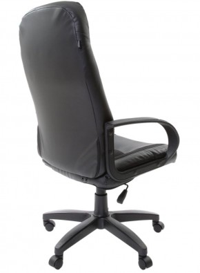 Кресло офисное BRABIX "Strike EX-525" (экокожа черная, ткань черная) 531381 в Новом Уренгое - novyy-urengoy.mebel-74.com | фото