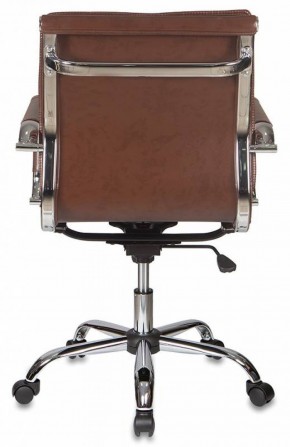 Кресло руководителя Бюрократ CH-993-LOW/BROWN коричневый в Новом Уренгое - novyy-urengoy.mebel-74.com | фото