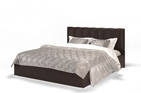 Кровать Элен 1600 + основание с ПМ (Лесмо brown) коричневый в Новом Уренгое - novyy-urengoy.mebel-74.com | фото