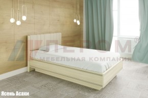 Кровать КР-1011 с мягким изголовьем в Новом Уренгое - novyy-urengoy.mebel-74.com | фото
