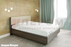 Кровать КР-1013 с мягким изголовьем в Новом Уренгое - novyy-urengoy.mebel-74.com | фото