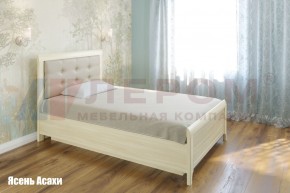 Кровать КР-1031 с мягким изголовьем в Новом Уренгое - novyy-urengoy.mebel-74.com | фото