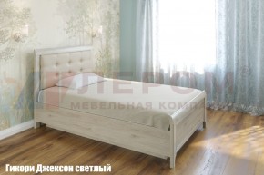 Кровать КР-1031 с мягким изголовьем в Новом Уренгое - novyy-urengoy.mebel-74.com | фото