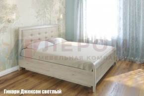 Кровать КР-1033 с мягким изголовьем в Новом Уренгое - novyy-urengoy.mebel-74.com | фото