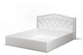 Кровать Стелла 1600 + ПМ (Vega white) Белый в Новом Уренгое - novyy-urengoy.mebel-74.com | фото