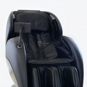 Массажное кресло PS6500 черно-серебряное в Новом Уренгое - novyy-urengoy.mebel-74.com | фото