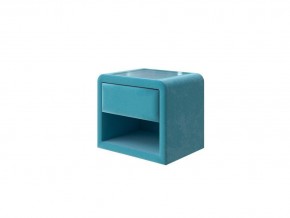 PROxSON Тумба Cube (Ткань: Велюр Shaggy Azure) 52x41 в Новом Уренгое - novyy-urengoy.mebel-74.com | фото
