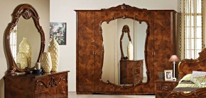 Шкаф 5-и дверный с зеркалами (20.145) Тициана (орех) в Новом Уренгое - novyy-urengoy.mebel-74.com | фото