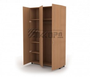 Шкаф комбинированный для одежды ШГ 84.3 (1200*620*1800) в Новом Уренгое - novyy-urengoy.mebel-74.com | фото