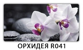 Стол Бриз с фотопечатью Орхидея R041 в Новом Уренгое - novyy-urengoy.mebel-74.com | фото