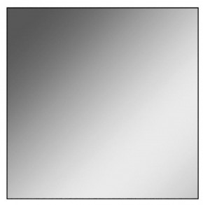 Зеркало Corsica 600х600 black без подсветки Sansa (SB1064Z) в Новом Уренгое - novyy-urengoy.mebel-74.com | фото
