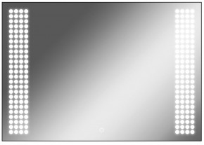 Зеркало Cosmo 100 black с подсветкой Sansa (SC1047Z) в Новом Уренгое - novyy-urengoy.mebel-74.com | фото