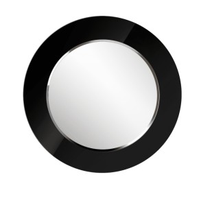 Зеркало круглое черный (РМ/02) в Новом Уренгое - novyy-urengoy.mebel-74.com | фото