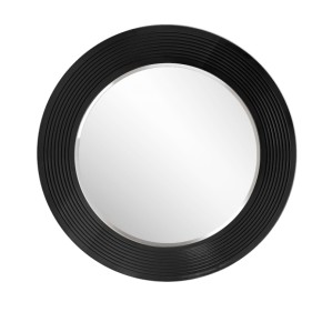 Зеркало круглое черный (РМ/02(S) в Новом Уренгое - novyy-urengoy.mebel-74.com | фото
