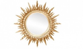 Зеркало круглое золото (1810(1) в Новом Уренгое - novyy-urengoy.mebel-74.com | фото