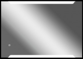 Зеркало Оттава 1000х700 с подсветкой Домино (GL7028Z) в Новом Уренгое - novyy-urengoy.mebel-74.com | фото