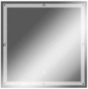 Зеркало Паликир 700х700 с подсветкой Домино (GL7051Z) в Новом Уренгое - novyy-urengoy.mebel-74.com | фото